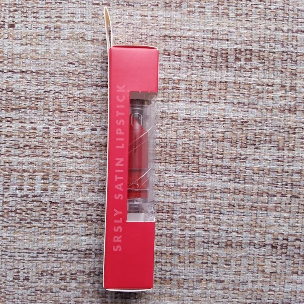 💋 4 for $12 ELF Cherry Srsly Satin Lipstick e.l.f. #29695, New, Unopened